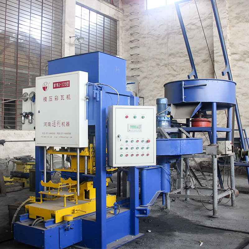 水泥制瓦機(jī)制瓦所需原材料，生產(chǎn)工藝流程